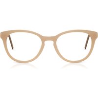 Oval Full Rim Plastic Men's Prescription Eyeglasses Online Brown Size Standard - Free Lenses - Blue Light Block Available - Arise Collective