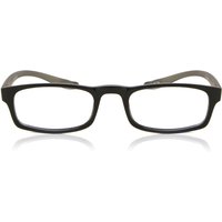 Rectangle Full Rim Plastic Men's Prescription Eyeglasses Online Black Size 50 - Free Lenses - Blue Light Block Available - Arise Collective