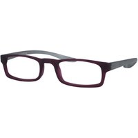 Rectangle Full Rim Plastic Men's Prescription Eyeglasses Online Purple Size 50 - Free Lenses - Blue Light Block Available - Arise Collective