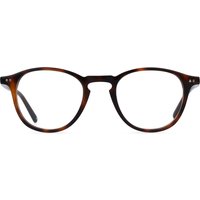 Oval Full Rim Plastic Men's Prescription Eyeglasses Online Brown Size 46 - Free Lenses - Blue Light Block Available - Arise Collective