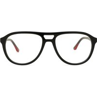 Square Full Rim Plastic Men's Prescription Eyeglasses Online Black Size 53 - Free Lenses - Blue Light Block Available - Arise Collective