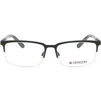 DRAGON Dragon DR2014 002 Men's Eyeglasses Black Size 55 - Blue Light Block Available