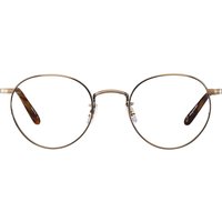Garrett Leight WILSON M AG-PIW Men's Eyeglasses Gold Size 46 - Blue Light Block Available