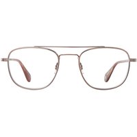 Garrett Leight CLUBHOUSE II RG-DTC Men's Eyeglasses Gold Size 51 - Blue Light Block Available