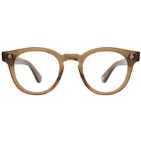 Garrett Leight JACK C Men's Eyeglasses Brown Size 45 - Blue Light Block Available