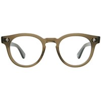 Garrett Leight JACK OLIO Men's Eyeglasses Green Size 45 - Blue Light Block Available
