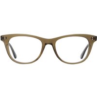 Garrett Leight TIA JANE OLIO Men's Eyeglasses Green Size 47 - Blue Light Block Available