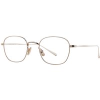 Garrett Leight CASCADE T RAG Men's Eyeglasses Gold Size 48 - Blue Light Block Available