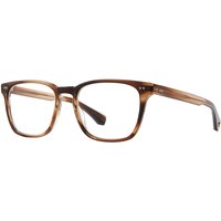 Garrett Leight EARVIN KHT Men's Eyeglasses Tortoiseshell Size 53 - Blue Light Block Available