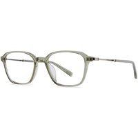 Garrett Leight GIDEON C HUN-PW Men's Eyeglasses Green Size 49 - Blue Light Block Available