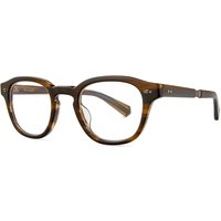 Garrett Leight JAMES C KOA-ATG Men's Eyeglasses Brown Size 46 - Blue Light Block Available