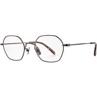 Garrett Leight KAISER GM-AGT Men's Eyeglasses Gunmetal Size 48 - Blue Light Block Available