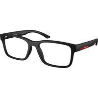 プラダ Prada Linea Rossa PS 01RVF アジアフィット DG01O1 サングラス - 男性用 - 黒
