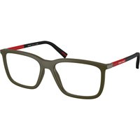 プラダ Prada Linea Rossa PS 01SV 15X1O1 サングラス - 男性用 - 緑