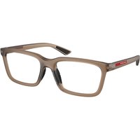 プラダ Prada Linea Rossa PS 02SV 29F1O1 サングラス - 男性用 - 茶色