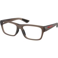 プラダ Prada Linea Rossa PS 02TV 29F1O1 サングラス - 男性用 - 茶色