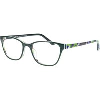 Prodesign 3660 9532 Women’s Eyeglasses Green Size 51 - Blue Light Block Available