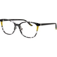 Prodesign Glow 2 6024 Women’s Eyeglasses Black Size 52 - Blue Light Block Available