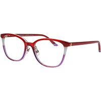 Prodesign Glow 2N 4145 Women’s Eyeglasses Red Size 52 - Blue Light Block Available
