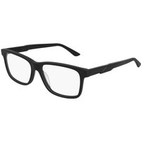 Puma PU0341O 001 Men's Eyeglasses Black Size 57 - Blue Light Block Available