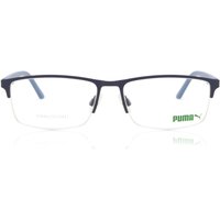 Puma PU0373O 002 Men's Eyeglasses Blue Size 58 - Blue Light Block Available