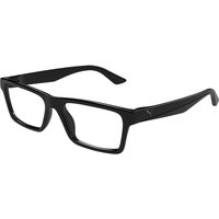 Puma PU0487O 001 Men's Eyeglasses Black Size 56 - Blue Light Block Available