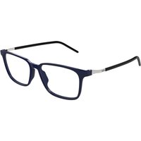 Puma PU0514O 002 Men's Eyeglasses Blue Size 55 - Blue Light Block Available