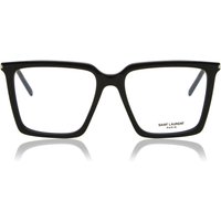 Saint Laurent SL 474 OPT 001 Women’s Eyeglasses Black Size 56 - Blue Light Block Available