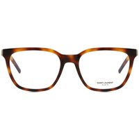 Saint Laurent SL M129 003 Men's Eyeglasses Tortoiseshell Size 54 - Blue Light Block Available