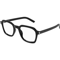 Saint Laurent SL 715 SLIM OPT 001 Men's Eyeglasses Black Size 49 - Blue Light Block Available