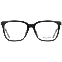 Saint Laurent SL M142/F Asian Fit 001 Women’s Eyeglasses Black Size 54 - Blue Light Block Available