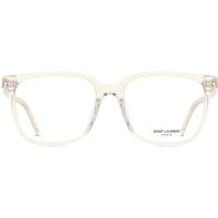 Saint Laurent SL M142/F Asian Fit 003 Women’s Eyeglasses Brown Size 54 - Blue Light Block Available