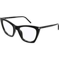 Saint Laurent SL 214 KATE THIN OPT 001 Women’s Eyeglasses Black Size 55 - Blue Light Block Available
