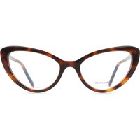Saint Laurent SL 777 003 Women’s Eyeglasses Tortoiseshell Size 55 - Blue Light Block Available