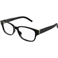 Saint Laurent SL M149/F Asian Fit 001 Men's Eyeglasses Black Size 54 - Blue Light Block Available
