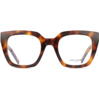 Saint Laurent SL M143 OPT 003 Women’s Eyeglasses Tortoiseshell Size 51 - Blue Light Block Available