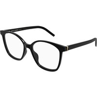 Saint Laurent SL M162 001 Women’s Eyeglasses Black Size 55 - Blue Light Block Available