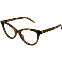 Saint Laurent SL M164 009 Women’s Eyeglasses Tortoiseshell Size 53 - Blue Light Block Available