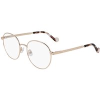 Liu Jo LJ2159 721 Men's Eyeglasses Rose-Gold Size 51 - Blue Light Block Available
