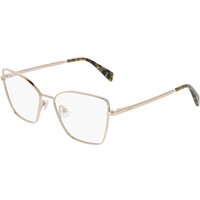 Liu Jo LJ2176 716 Women’s Eyeglasses Gold Size 55 - Blue Light Block Available