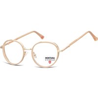 Montana Eyewear M-MTR582 M-MTR582E Men's Eyeglasses Brown Size 49 - Blue Light Block Available
