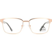 Montana Eyewear MM576 MM576G Men's Eyeglasses Gold Size 55 - Blue Light Block Available