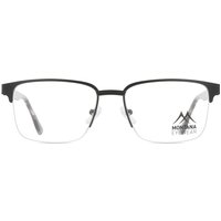 Montana Eyewear MM579 MM579 Men's Eyeglasses Black Size 54 - Blue Light Block Available