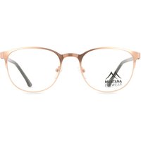 Montana Eyewear MM580 MM580F Men's Eyeglasses Gold Size 51 - Blue Light Block Available