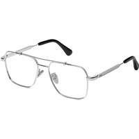 Quay CALL BACK 80564 Men's Eyeglasses Silver Size 55 - Blue Light Block Available