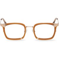 Mr. Boho Hank MAIDR47-00 Men's Eyeglasses Brown Size 49 - Blue Light Block Available