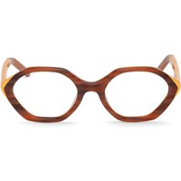 Mr. Boho Paquita LACKR46-00 Men's Eyeglasses Brown Size 53 - Blue Light Block Available