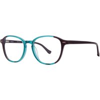 Kensie Abstract Turquoise Men's Eyeglasses Blue Size 49 - Blue Light Block Available