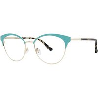 Kensie Highkey Turquoise Men's Eyeglasses Blue Size 51 - Blue Light Block Available