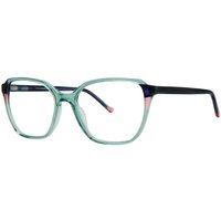 Kensie Conversation Fern Women’s Eyeglasses Green Size 52 - Blue Light Block Available